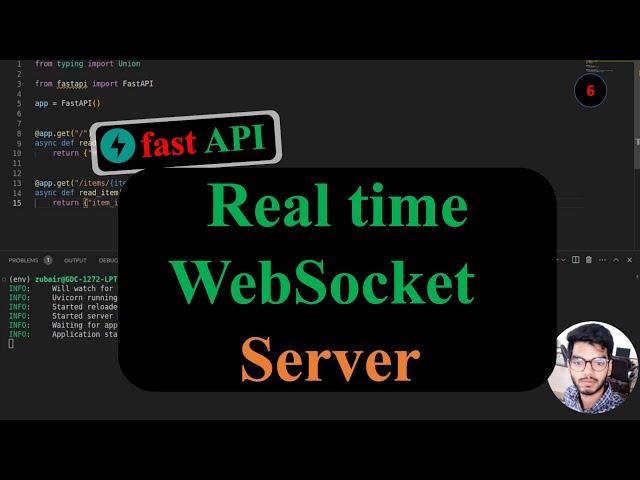 WebSocket Server & Real Time Communication using Fast API in Hindi