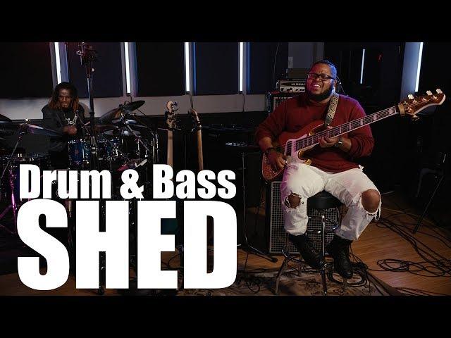 Crazy Drum & Bass Shed - Kenneth "Kaybass" Diggs and Fred Boswell Jr.