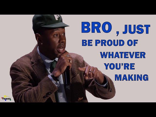 Tyler, The Creator - Advice for Young Creative Artists