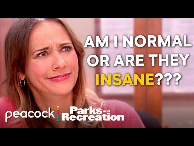 Ann being the most normal one at work | Parks and recreation