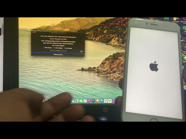 IPHONE 6S+ ICLOUD BYPASS IOS 15 WITH NETWORK BY SMD RAMDISK ACTIVATOR.