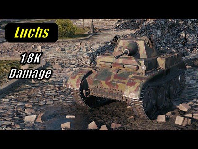 World of Tanks - Luchs - Ruinberg | 1,8K DMG | #35