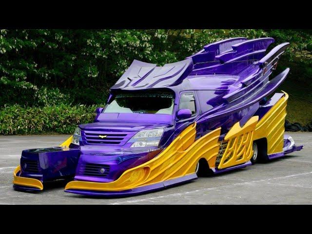 World's 4 Wildest Custom Van Cars That Will Definitely Blow Your Mind!