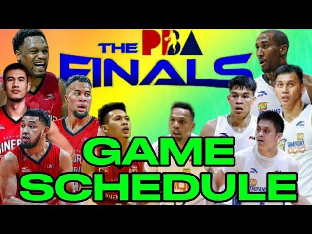 PBA FINALS GAME SCHEDULE | PBA COMMISSIONERS CUP 2024 - 2025