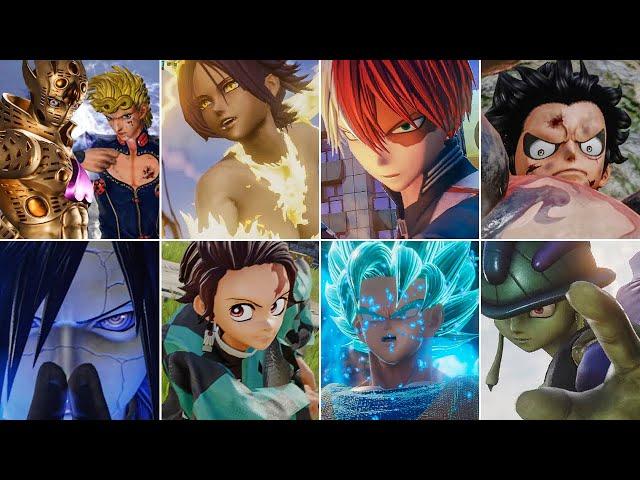 Jump Force - All New Characters Ultimate Attacks & Transformations! (4K 60fps)