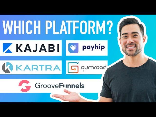 5 BEST PLATFORMS TO SELL DIGITAL PRODUCTS // DIGITAL PRODUCT SELLING PLATFORM - Kajabi vs Kartra