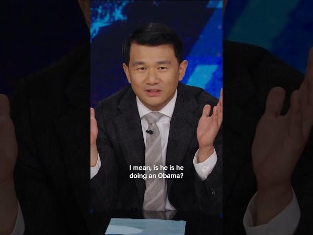 Is it just Ronny Chieng, or does Josh Shapiro sound exactly like Barack Obama?