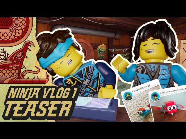 Ninja Vlog #1: Our FIRST ever Ninja Vlog! | Nya & Jay from LEGO NINJAGO