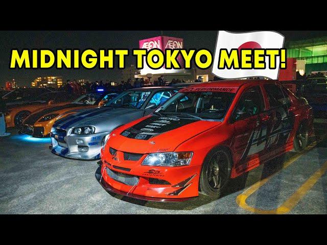 Taking Tokyo Drift Evo to MIDNIGHT CAR MEET IN JAPAN! *TOKYO DRIFT CAR MEET*