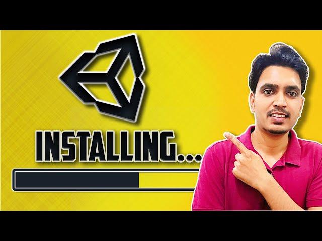 How To install Unity Game Engine (2024)