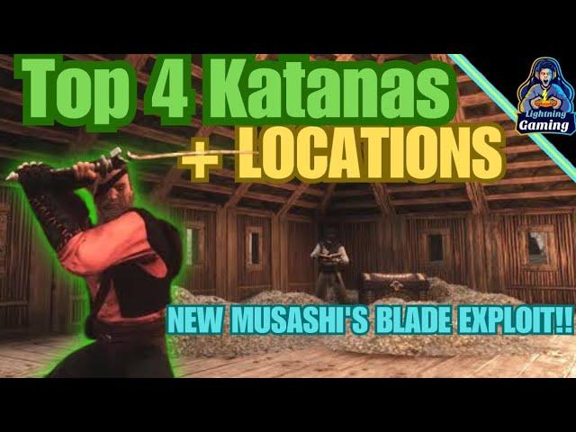 Top 4 Katanas and bonus exploit in Conan Exiles Age of War chapter 4 2024