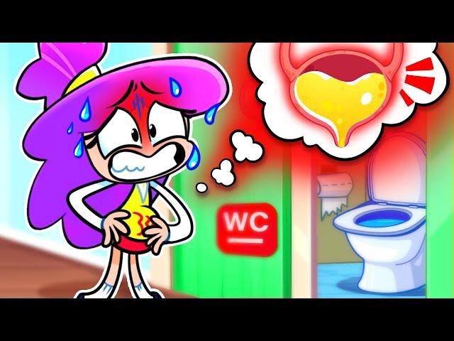 Stay Healthy 🫠 Keep your bladder safe️ Funny English for Kids!