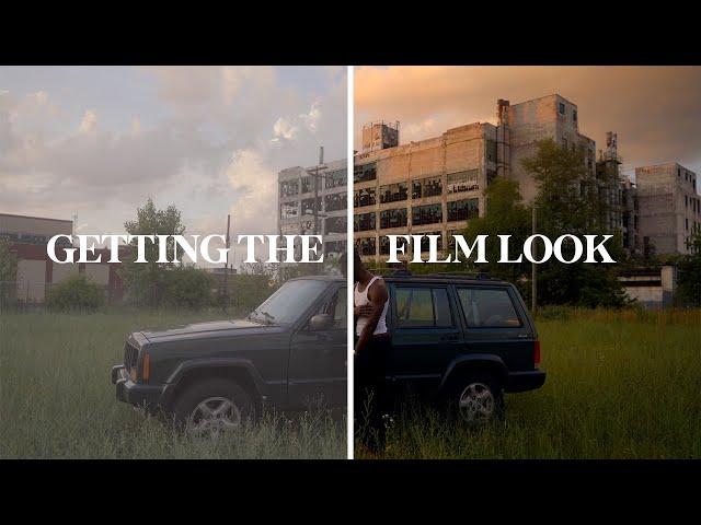 How to Color Grade Videos with the "Film Look" (Sony A7iii)