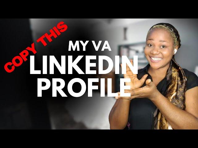 My VA LINKEDIN PROFILE | ALX Virtual Assistant Programme