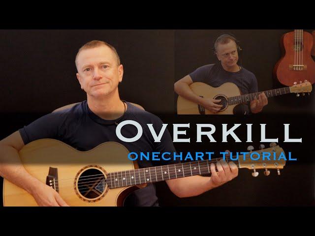 Overkill Colin Hay Men at Work guitar tutorial lesson [free tab]