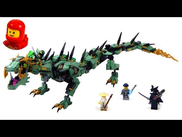 LEGO Ninjago Movie 70612 Green Ninja Mech Dragon Lego Speed Build