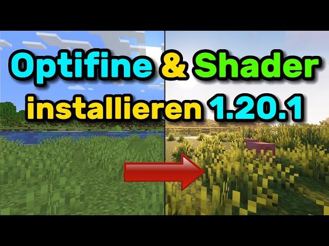 Minecraft 1.20.1 Optifine & Shader installieren (Deutsch)