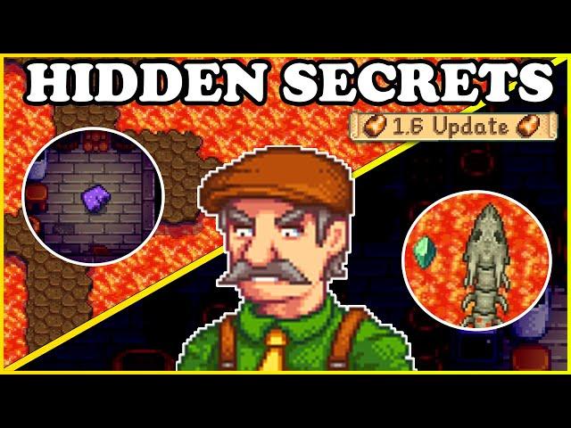 Two HUGE Secrets in Stardew Valley 1.6