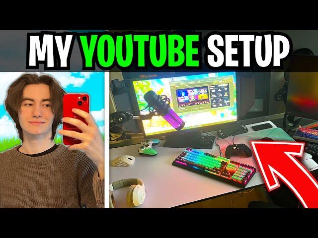 My INSANE Fortnite Youtuber Setup For 2022! (leStripeZ Setup)