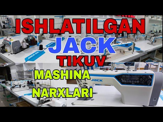 ISHLATILGAN JACK TIKUV MASHINALARI NARXI. 01.10.2023 YIL