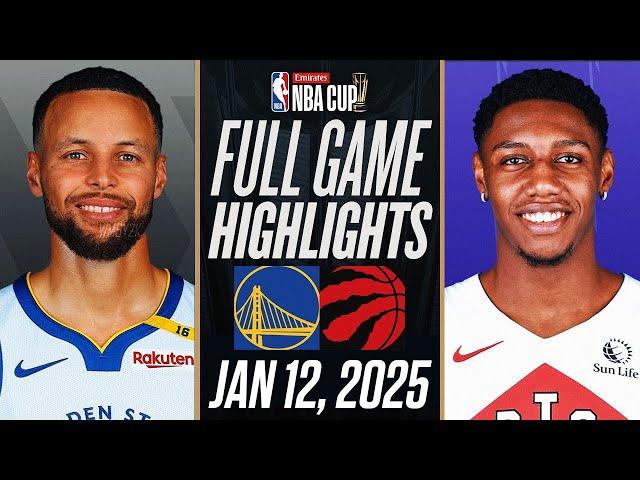 WARRIORS vs RAPTORS FULL GAME HIGHLIGHTS JANUARY 12, 2025 NBA FULL GAME HIGHLIGHTS TODAY 2K25