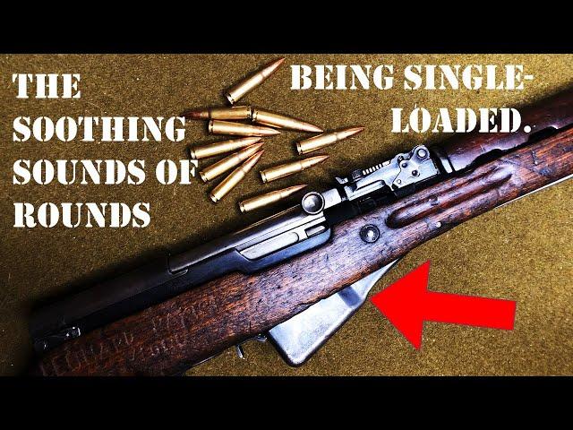 ASMR For Military Surplus Nerds: Single-Loading Cartridges into Rifles