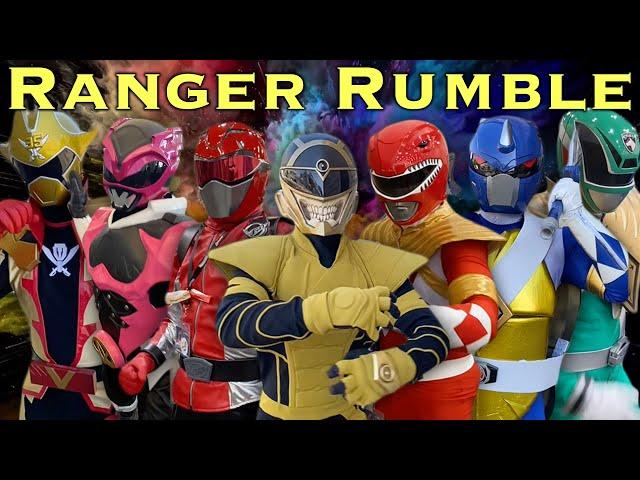 Power Rangers Cosplay FIGHT VIDEO | Ranger Rumble