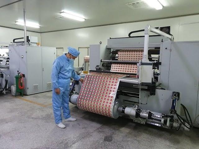 Aluminum foil printing and coating machine --The printing process of medicinal aluminum foil?