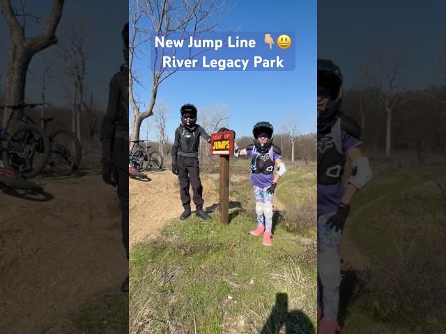 New Jump Line // River Legacy Park // Skills Loop #mtb #dorba