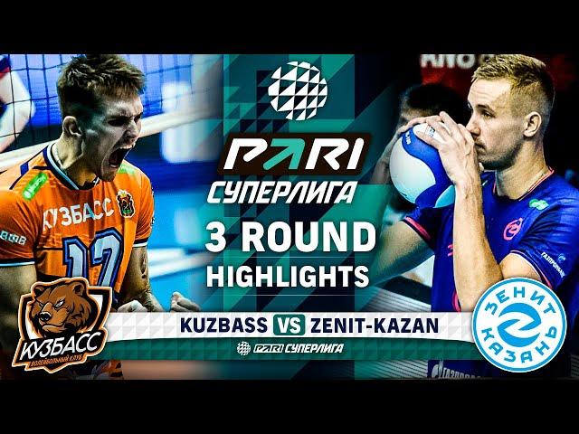 Kuzbass vs. Zenit-Kazan | HIGHLIGHTS | 3 Round | Pari SuperLeague 2025