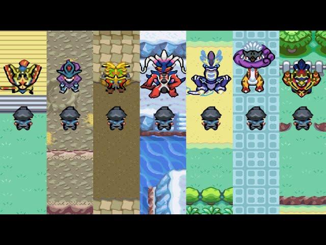 POKEMON RADICAL RED 4.1 - ALL LEGENDARY POKEMON LOCATIONS