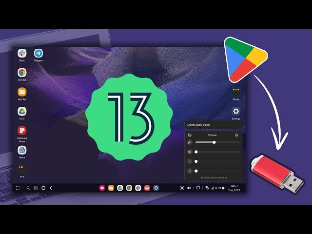 Android 13 OS for PC • Best OS for Low End PCs • Video Editing & Gamming