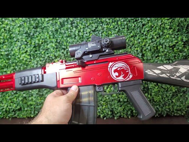 How this Toy Gun Works  Foam Dart AK47 Toy Gun