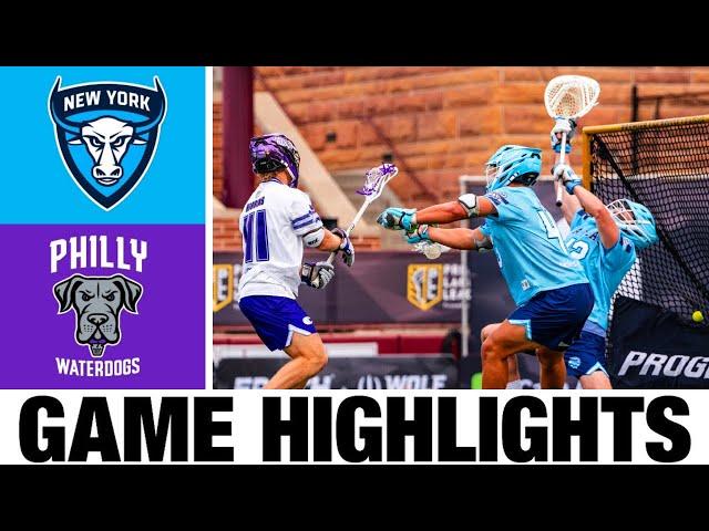 New York Atlas vs Philadelphia Waterdogs Highlights | 2024 Premier Lacrosse League