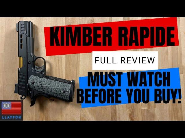 Kimber Rapide 1911 500rd FULL review .45ACP