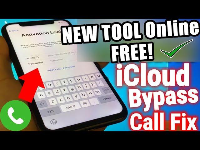 iCloud BYPASS Fix CALLS FULL UNTETHERED FREE [GSM/MEID] Online TOOL