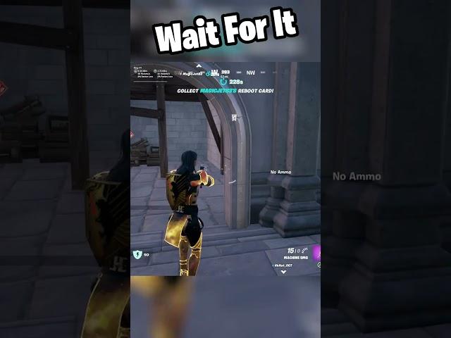 I jump scared a fortnite player  #shorts #fortnite #fortniteclips