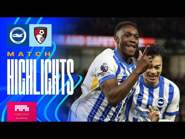 HIGHLIGHTS | Brighton v Bournemouth | Premier League