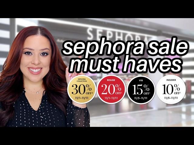 SEPHORA HOLIDAY SAVINGS EVENT 2024!  My TOP Recommendations Worth the $$$