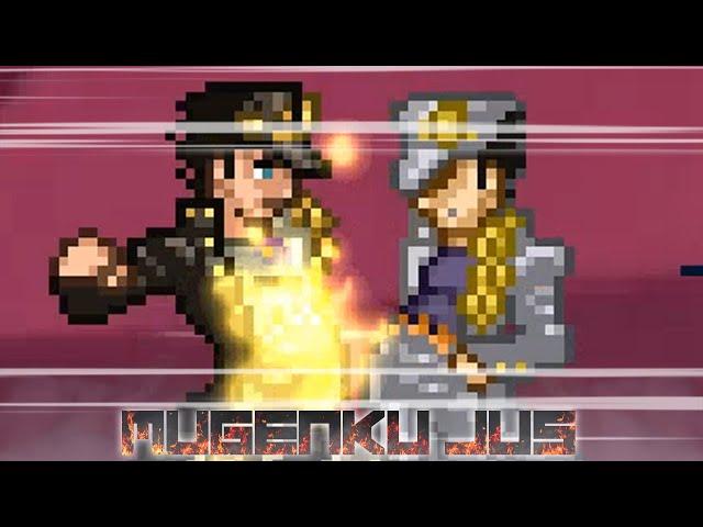 Jotaro SDC vs Jotaro DiU - Jojo's Bizarre Adventure MUGEN JUS