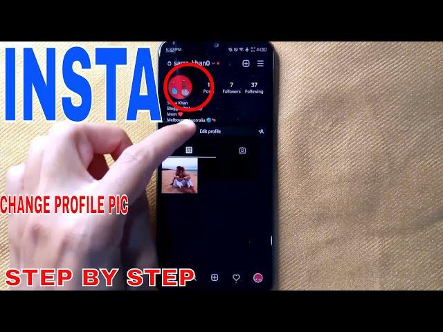   How To Change Profile Picture On Instagram 