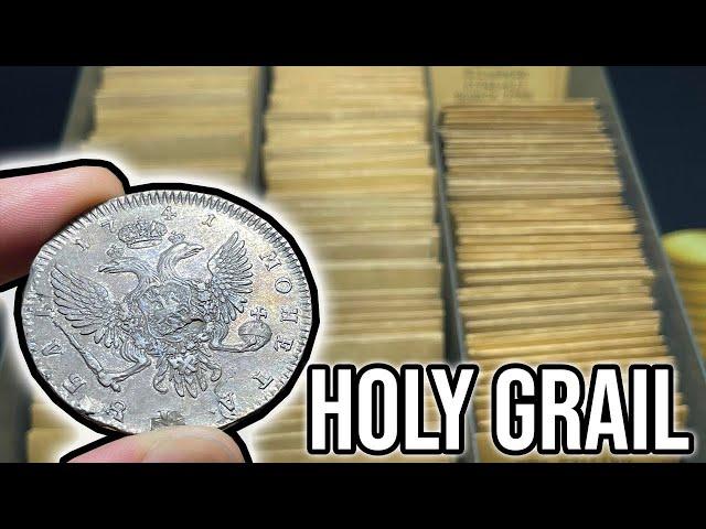 THE HOLY GRAIL?!? Multiple $10,000+ Items Found In Old World Coin Collection - High End Unboxing