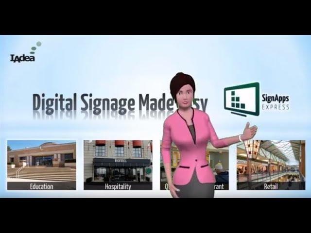 digitalSIGNAGE.de Signapps Express Schulung Part 8 Clock Widget