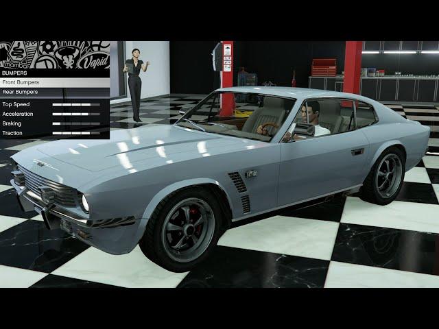 GTA 5 - Past DLC Vehicle Customization - Dewbauchee Rapid GT Classic (Aston Martin V8)