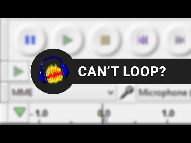 How to Loop or Repeat Tracks in Audacity