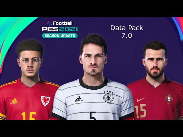 PES 2021 Data Pack 7.0 | All New Faces