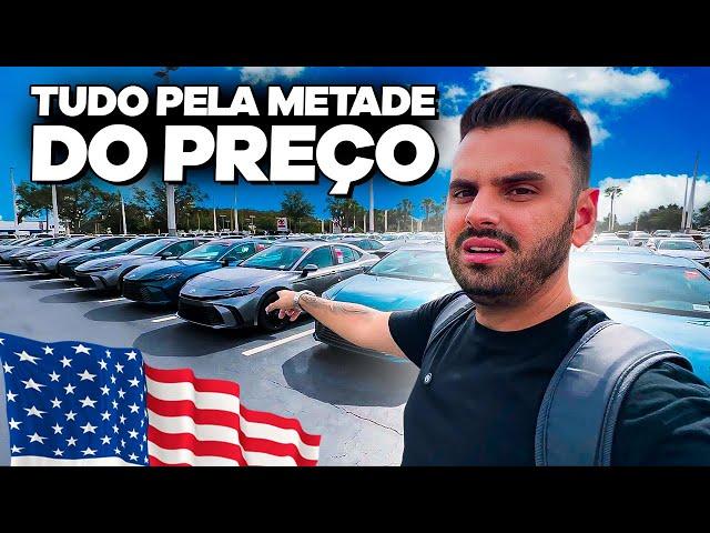 CARROS DO ANO PELA METADE DO PREÇO NOS EUA