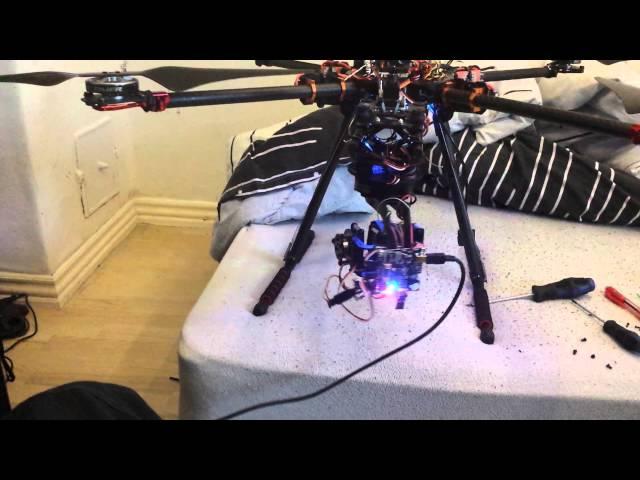 New gimbal motor with slipring