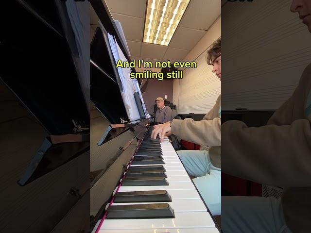 Yeah hehe #berklee #piano #omarito #musician #jazz