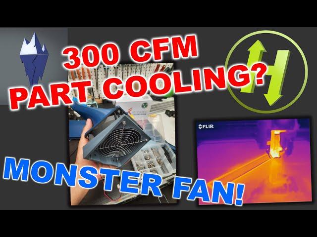 Ultimate 3D printer Cooling fan - 5015 vs Berd-Air vs 300CFM Mega Cooling